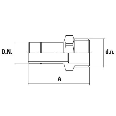 łącznik mosiężny gz schemat