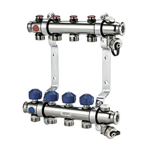 rozdzielacz do ogrzewania podłogowego ręczne sterowanie