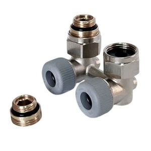 zestaw podłączeniowy grzejnika kątowy