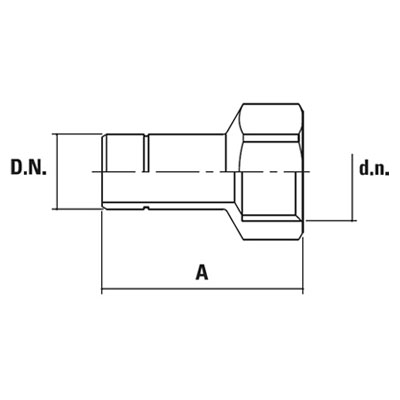łącznik mosiężny gw schemat