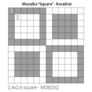 Grazia Brera Mosaico Square MATT 31,5x31,5