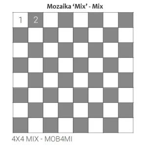 Grazia Brera Mosaico Mix MATT 33,7x33,7