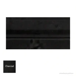 Grazia Shades Of Art Listwa Finale Charcoal GLOSSY 7x13