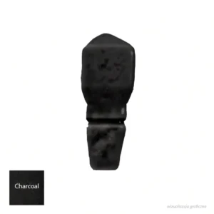 Grazia Shades Of Art Narożnik Finale Charcoal GLOSSY 7x2