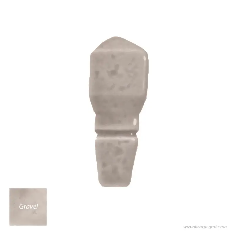 Grazia Shades Of Art Narożnik Finale Gravel GLOSSY 7x2