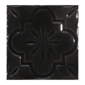 Grazia Shades Of Art Giralda Charcoal GLOSSY 13x13