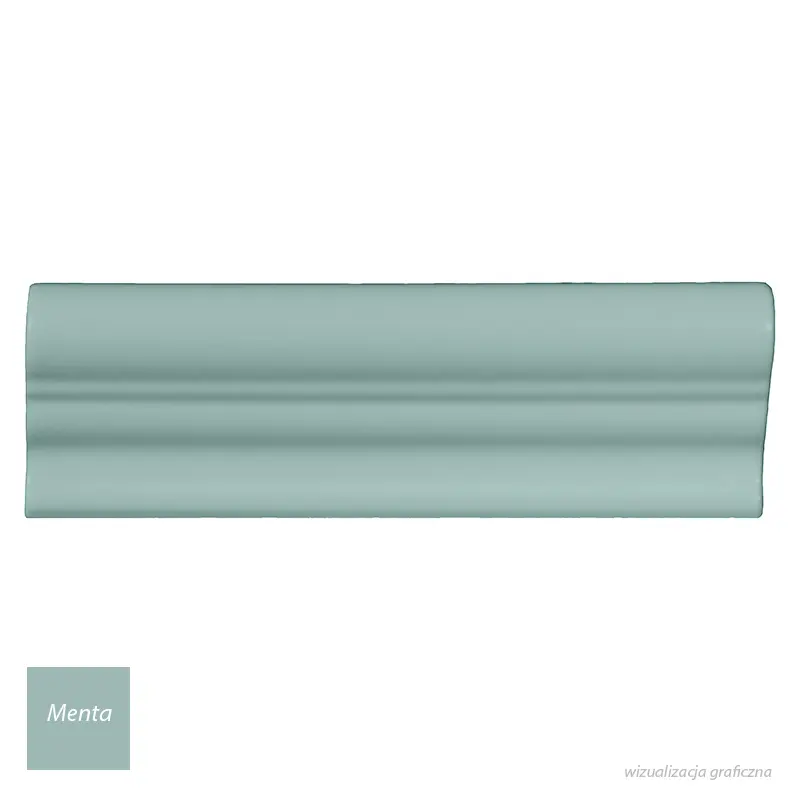 Grazia Boiserie / Nexus Listwa Toro Menta MATT 6,5x20