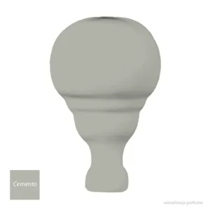 Grazia Boiserie / Nexus Narożnik Toro Cemento MATT 6x3