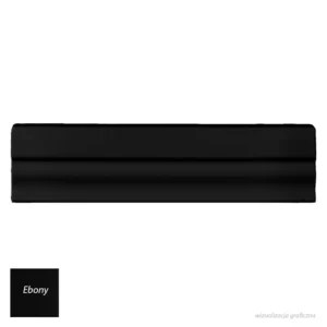 Grazia New Classic Listwa Toro Ebony MATT 6,5x26