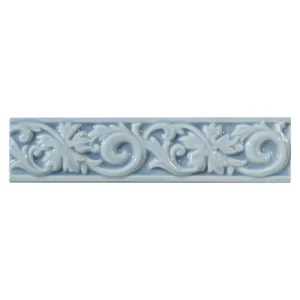 Grazia Essenze Dekor Voluta Genziana GLOSSY 6x26