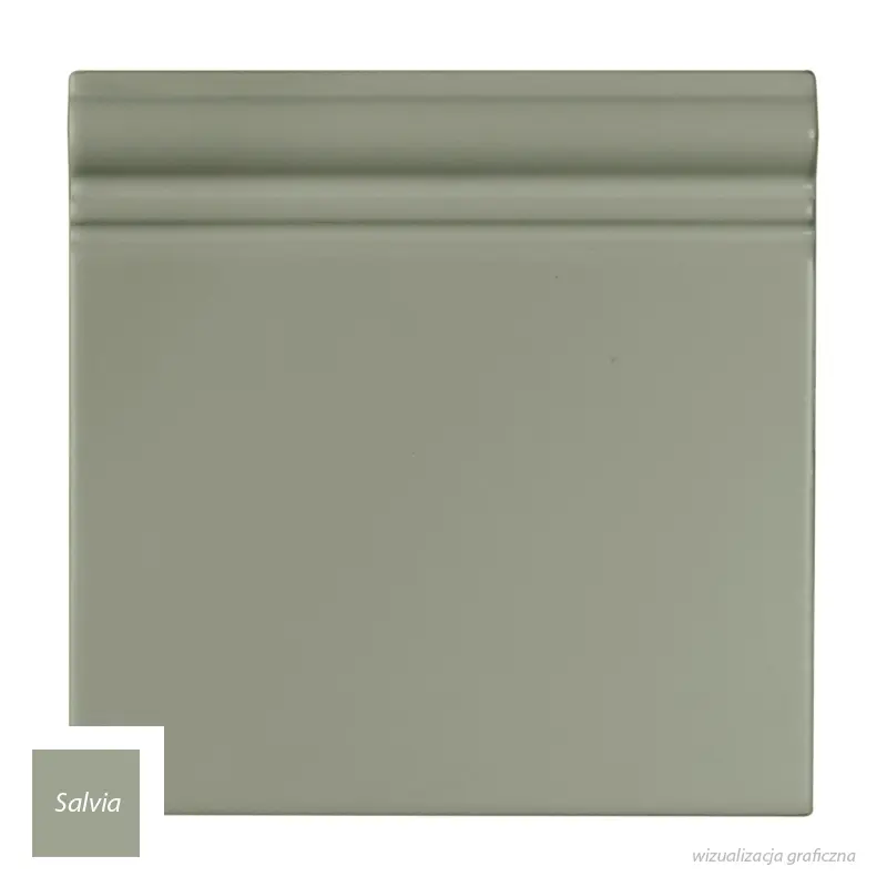 Grazia Boiserie / Nexus Cokół Salvia MATT 20x20