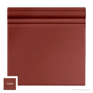Grazia Boiserie / Nexus Cokół Cotto MATT 20x20