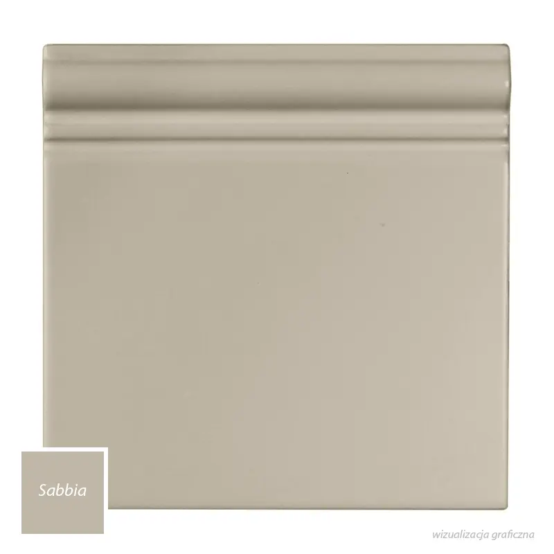 Grazia Boiserie / Nexus Cokół Sabbia MATT 20x20