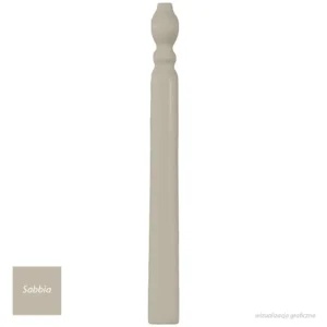 Grazia Boiserie / Nexus Narożnik Cokołu Sabbia MATT 2x20