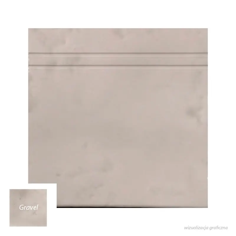 Grazia Shades Of Art Cokół Gravel GLOSSY 13x13
