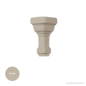 Grazia Essenze Narożnik Capitello Greige CRAQUELE 7,5x3