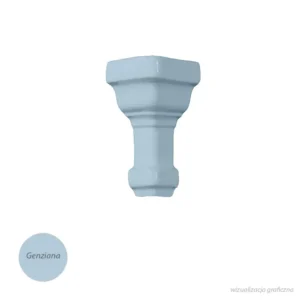 Grazia Essenze Narożnik Capitello Genziana GLOSSY 7,5x3