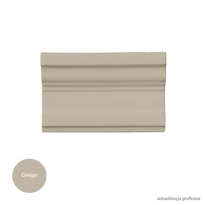 Grazia Essenze Listwa Capitello Greige CRAQUELE 7,5x13