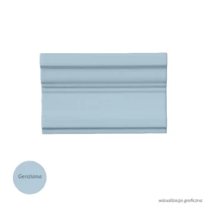 Grazia Essenze Listwa Capitello Genziana GLOSSY 7,5x13