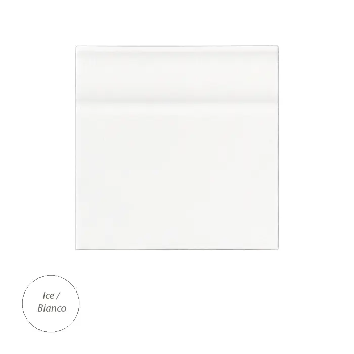 Grazia Essenze Cokół Bianco CRAQUELE 1,7x13